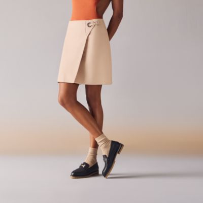 エルメスパンプス　ダークブラウン HERMES エルメス オータクロア28 ダークブラウン シルバー金具